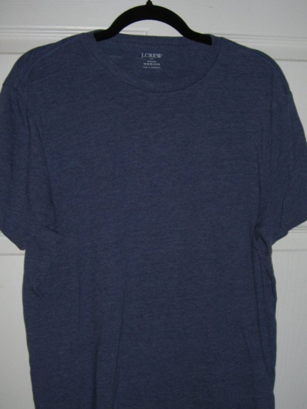 J.Crew Men's Navy Heather T-Shirt Size M